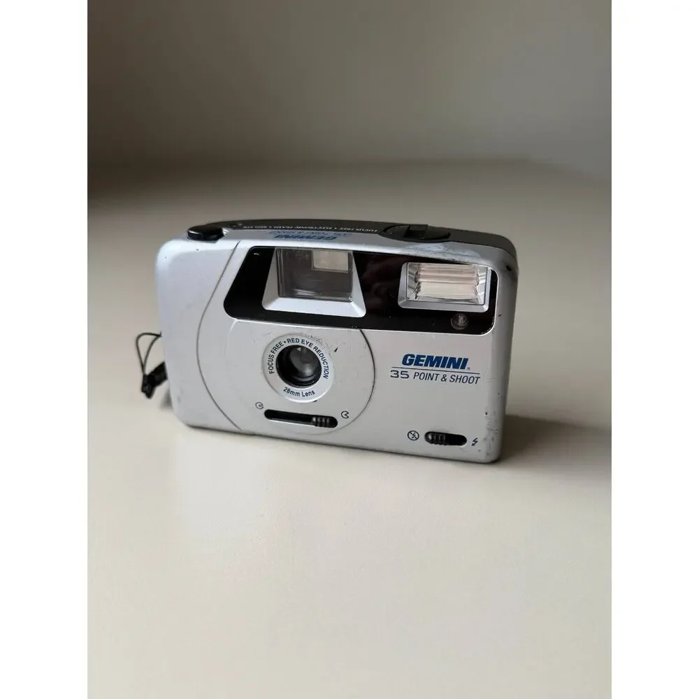 Gemini Compact 35mm Point & Shoot Film Camera Vintage WORKS